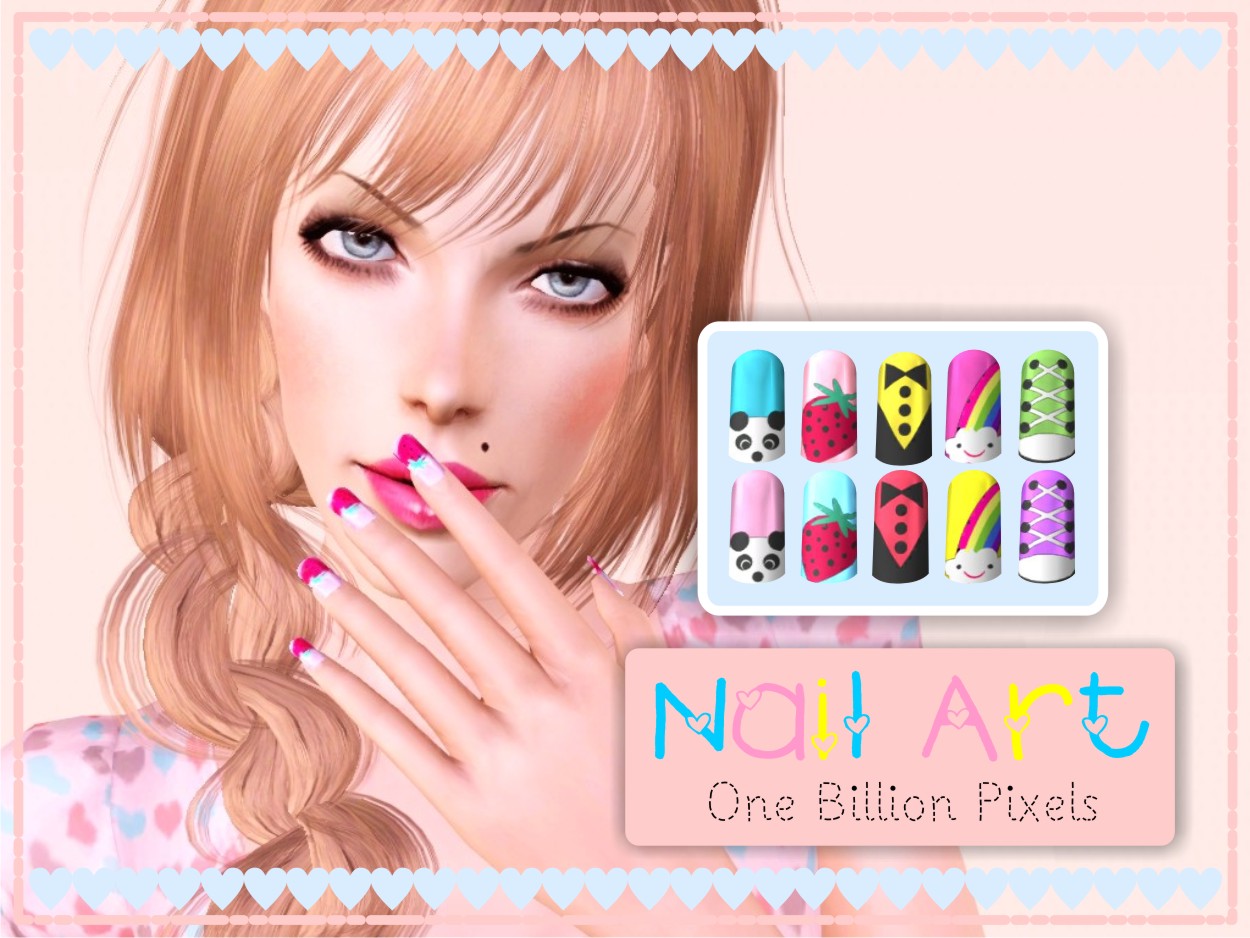 One Billion Pixels: Nail Art 1